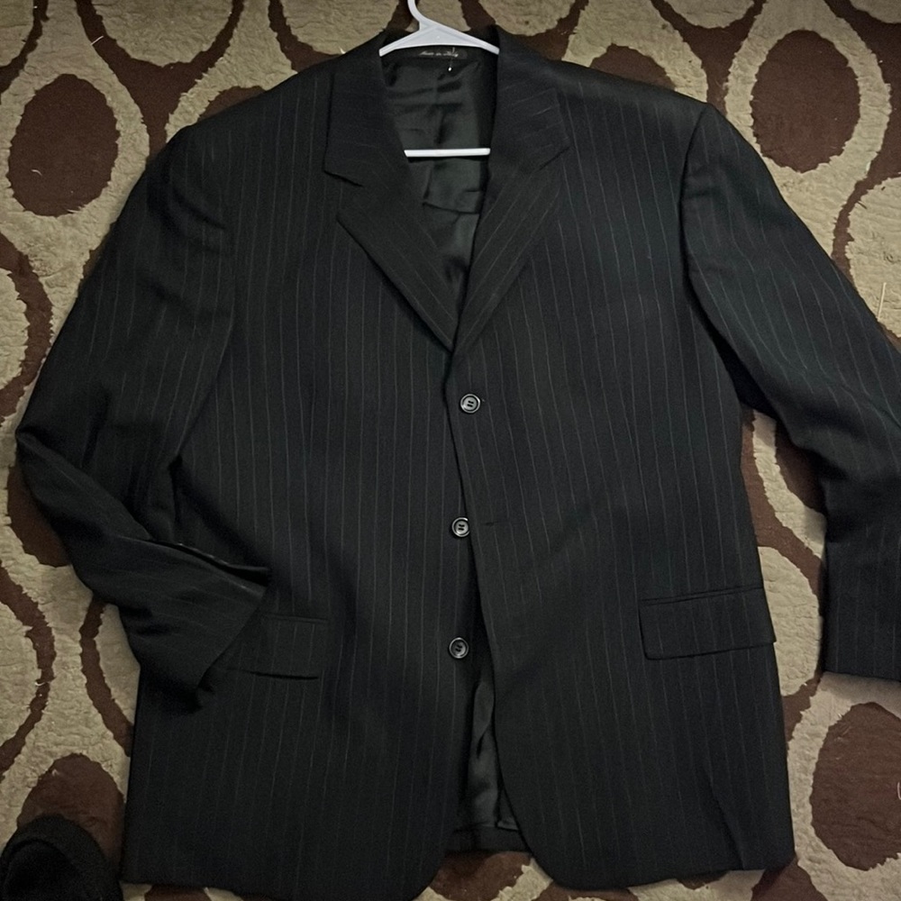 Black suit coat